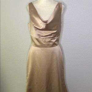 After Six Cowl Neck Evening Gown Bridesmaid Wedding Party Formal Dress 8